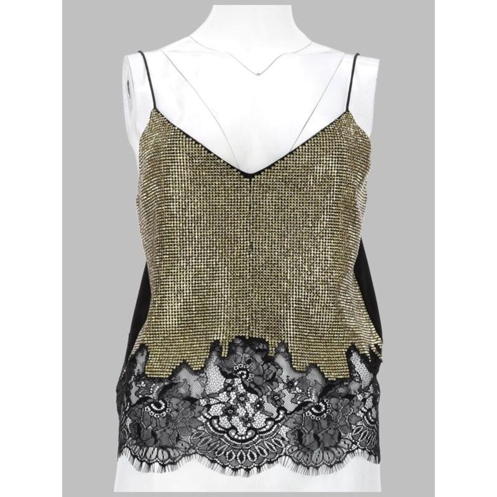 Self-Portrait Women Self-Portrait Women Top Con Pizzo E Cristalli